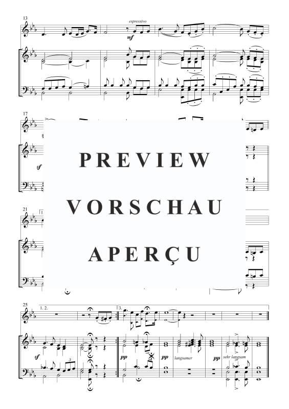 Product gallery: Page 3 of 5 Behüt’ dich Gott, es wär so schön gewesen, , Solo In B-Flat Or C and Trombone Choir