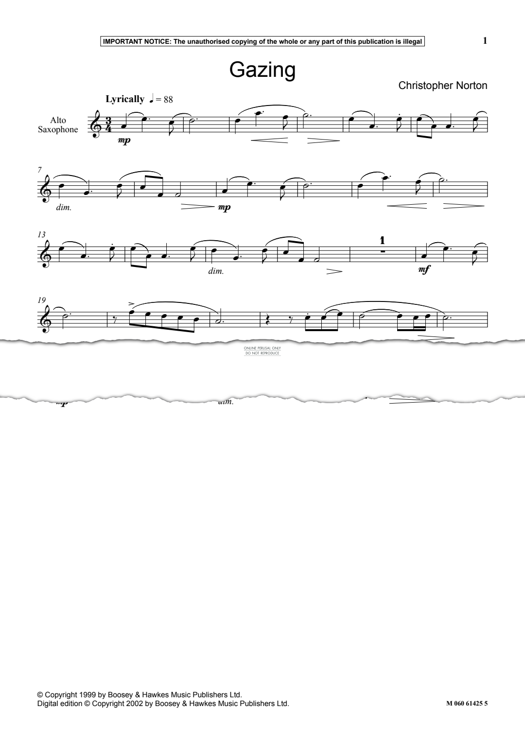 Produktgalerie: Seite 1 von 1 Gazing, Christopher Norton, Klavier, Saxophon