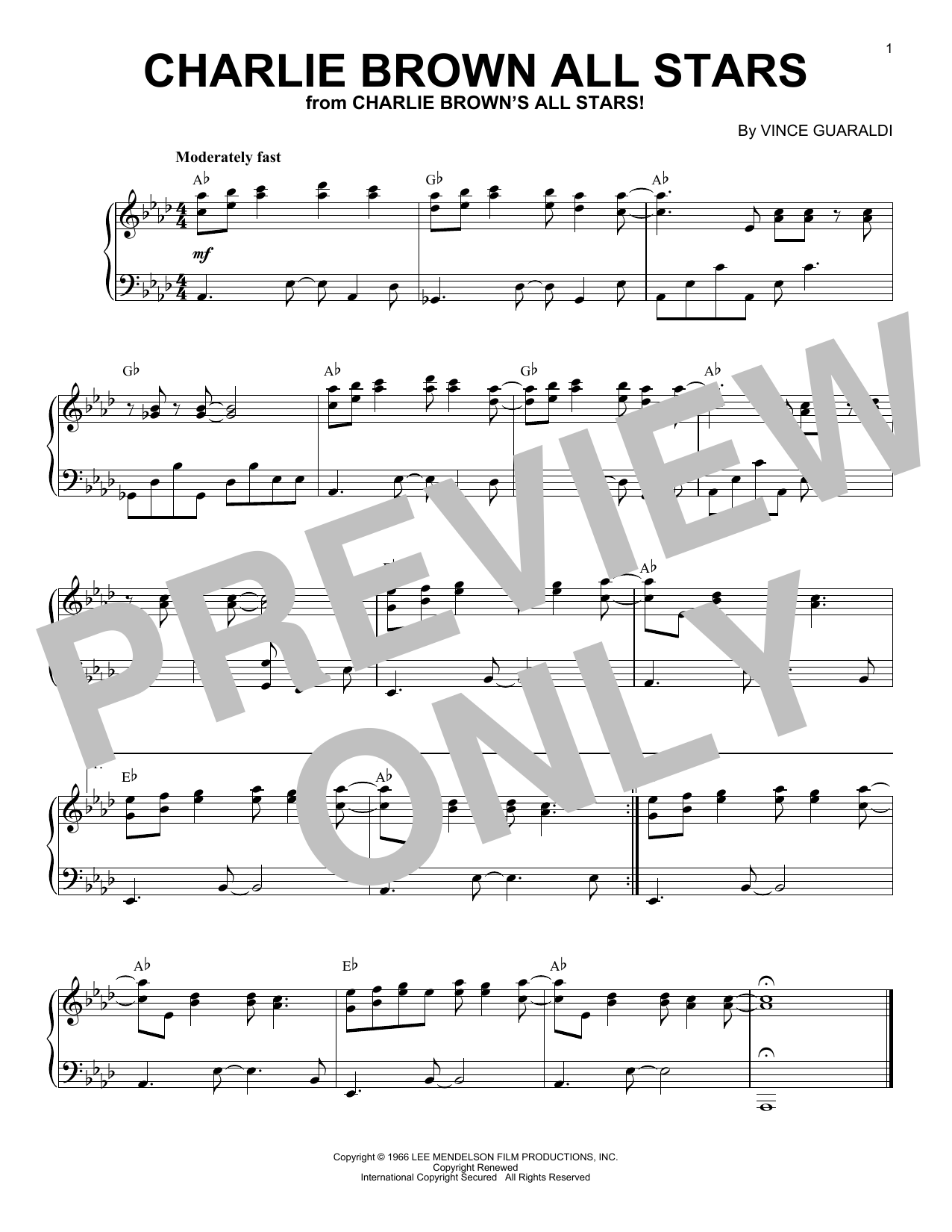 Produktbild zu: Charlie Brown All Stars