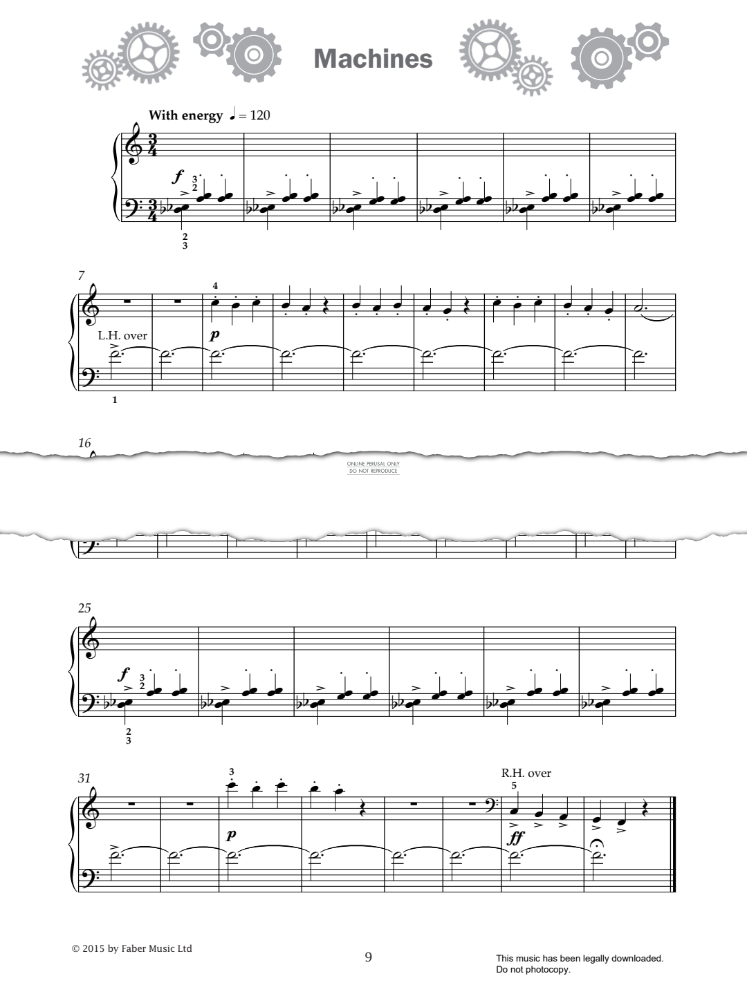 Produktgalerie: Seite 1 von 1 Machines (from 'Improve Your Sight-Reading! A Piece a Week Piano Grade 2'), Paul Harris, Klavier