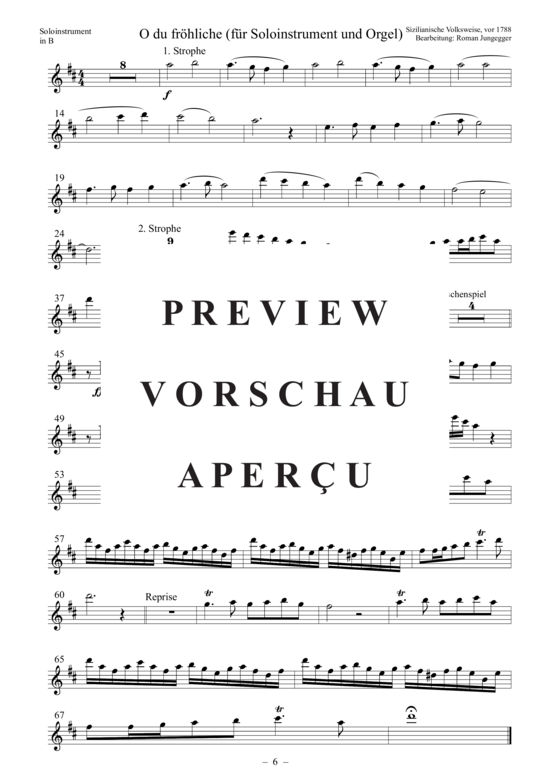 gallery: O du fröhliche (Orgel + Stimme in C und B) , ,  (Trompete + Orgel)