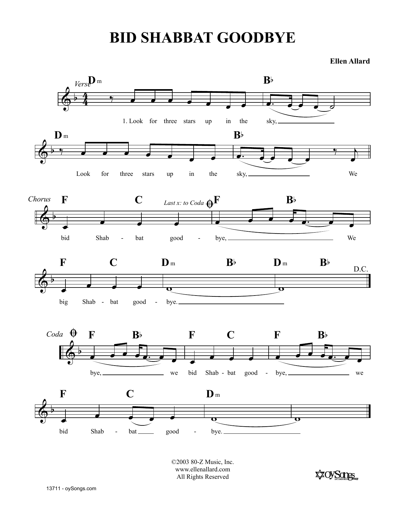 Produktbild zu: Bid Shabbat Goodbye