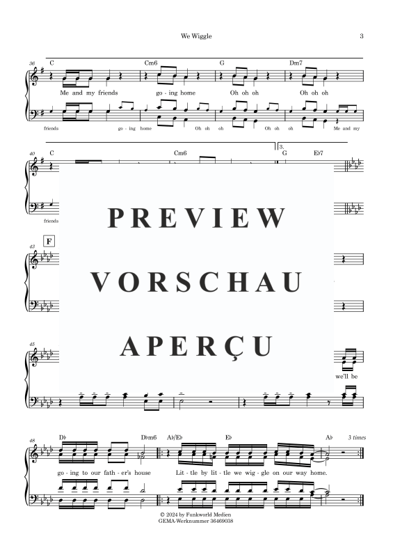 Produktgalerie: Seite 4 von 4 We Wiggle, Hanjo Gäbler, Joakim Arenius, Gemischter Chor