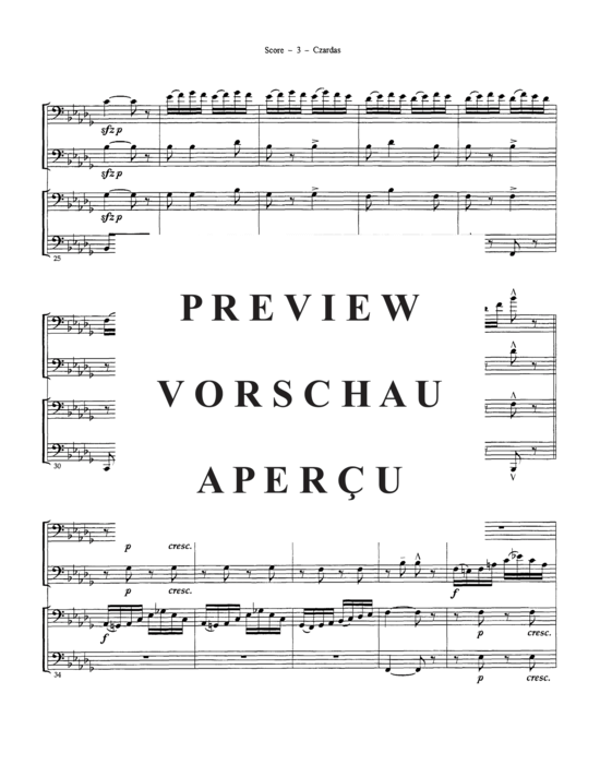 Product gallery: Page 5 of 18 Czardas , , (Tuba Quartett EETT)