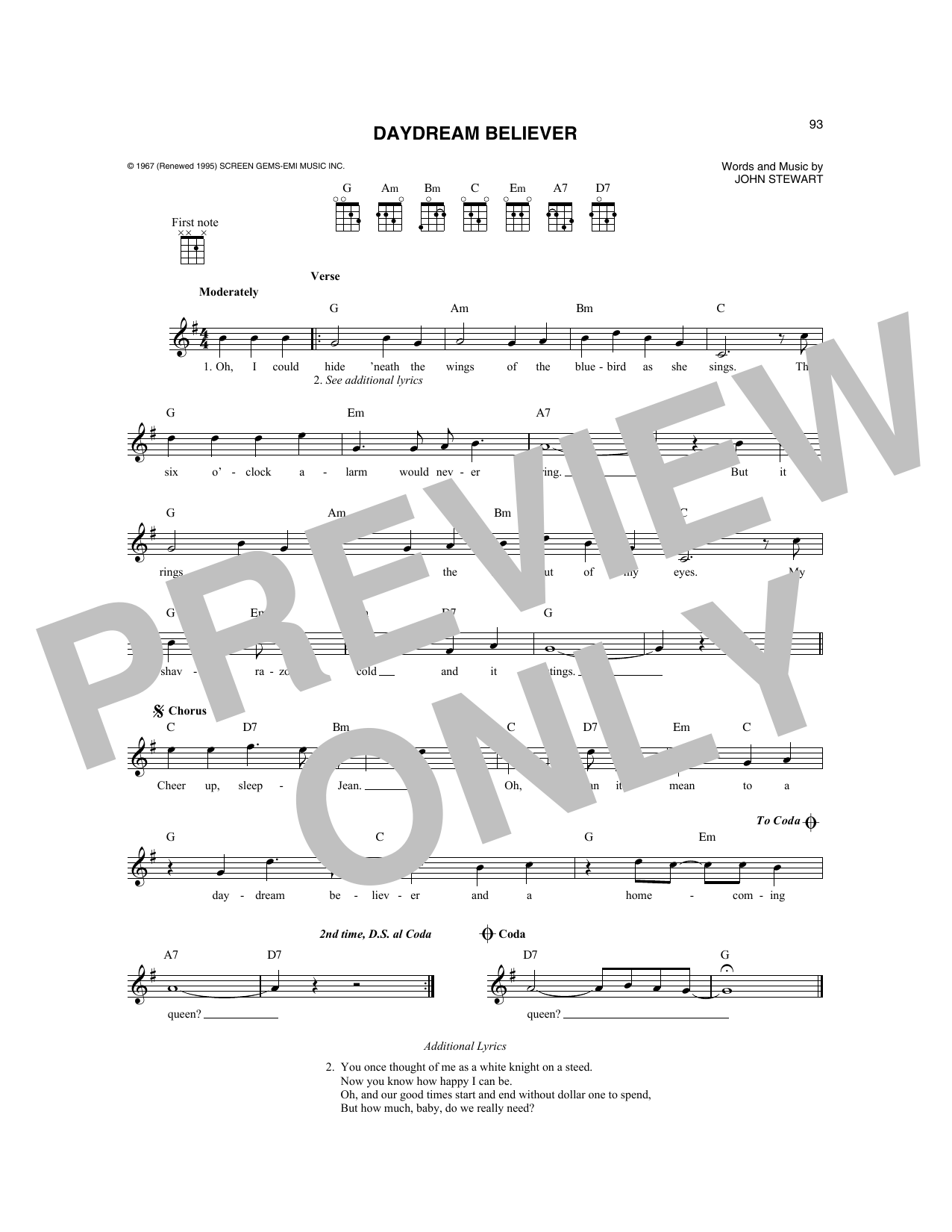 Produktgalerie: Seite 1 von 1 Daydream Believer, The Monkees