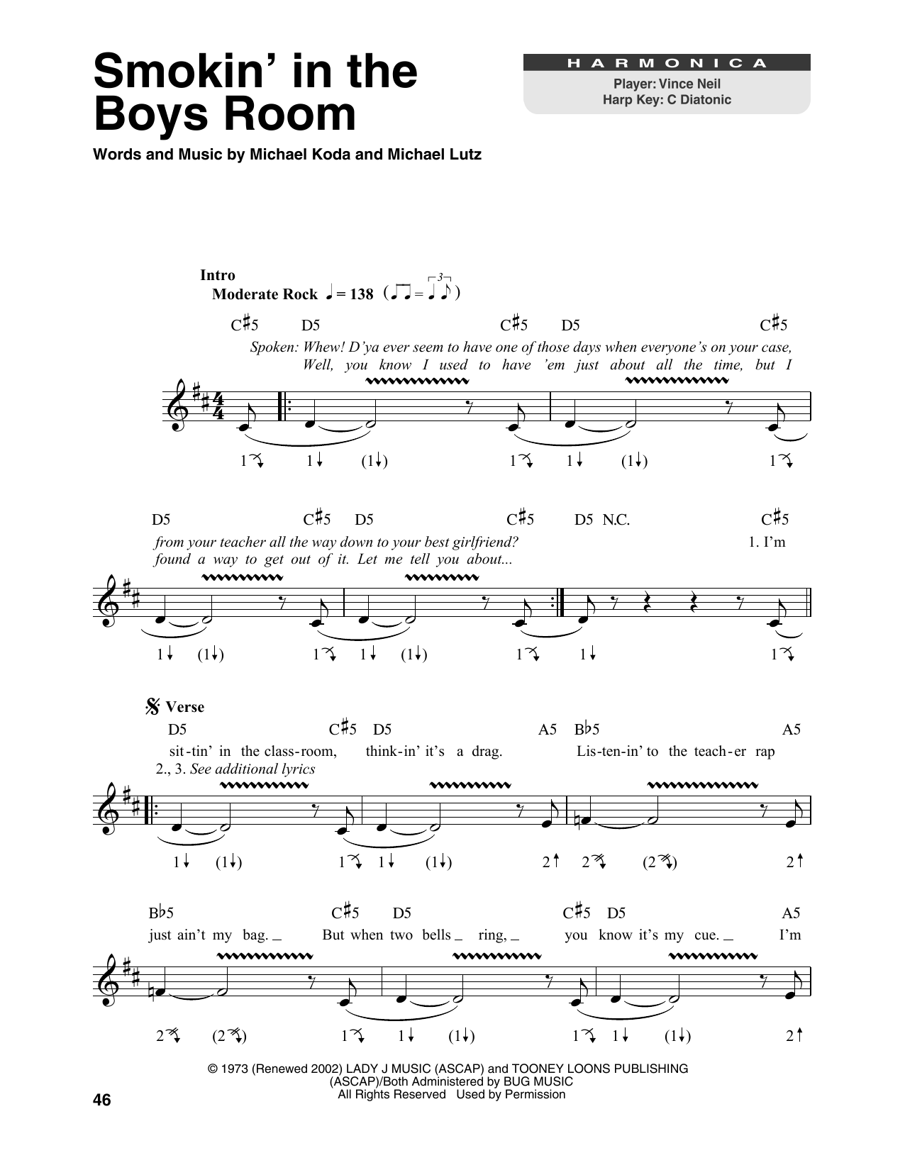 Product gallery: Page 1 of 1 Smokin' In The Boys Room, Motley Crue