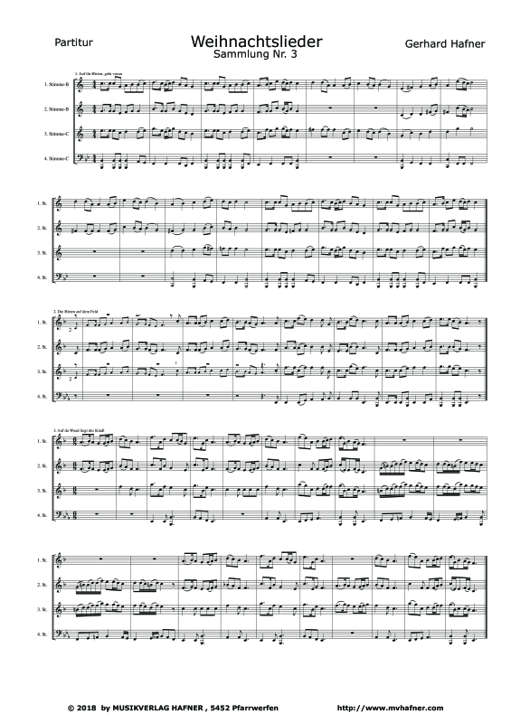 gallery: Weihnachtslieder Nr. 3, , (Gemischtes Ensemble)