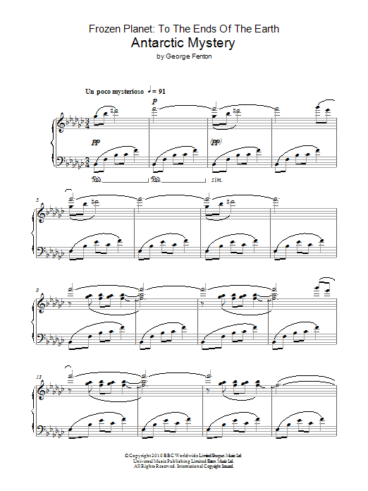 Produktbild zu:  Frozen Planet, Antarctic Mystery - George Fenton