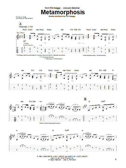 Product gallery: Page 1 of 1 Metamorphosis, Phil Keaggy