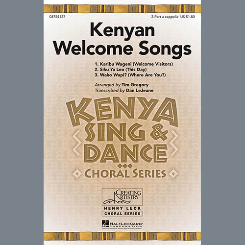 cover: Karibu Wageni (Welcome Visitors), Tim Gregory