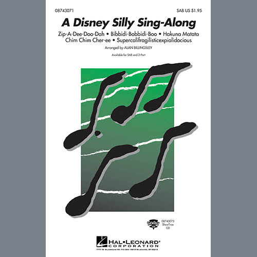 cover: A Disney Silly Sing-Along, Alan Billingsley, Chor
