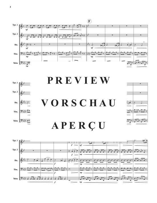 Produktgalerie: Seite 5 von 21 Loudly Let the Trumpet Bray , , (Blechbläserquintett)