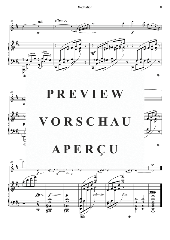 gallery: Méditation, , (Querflöte und Klavier)