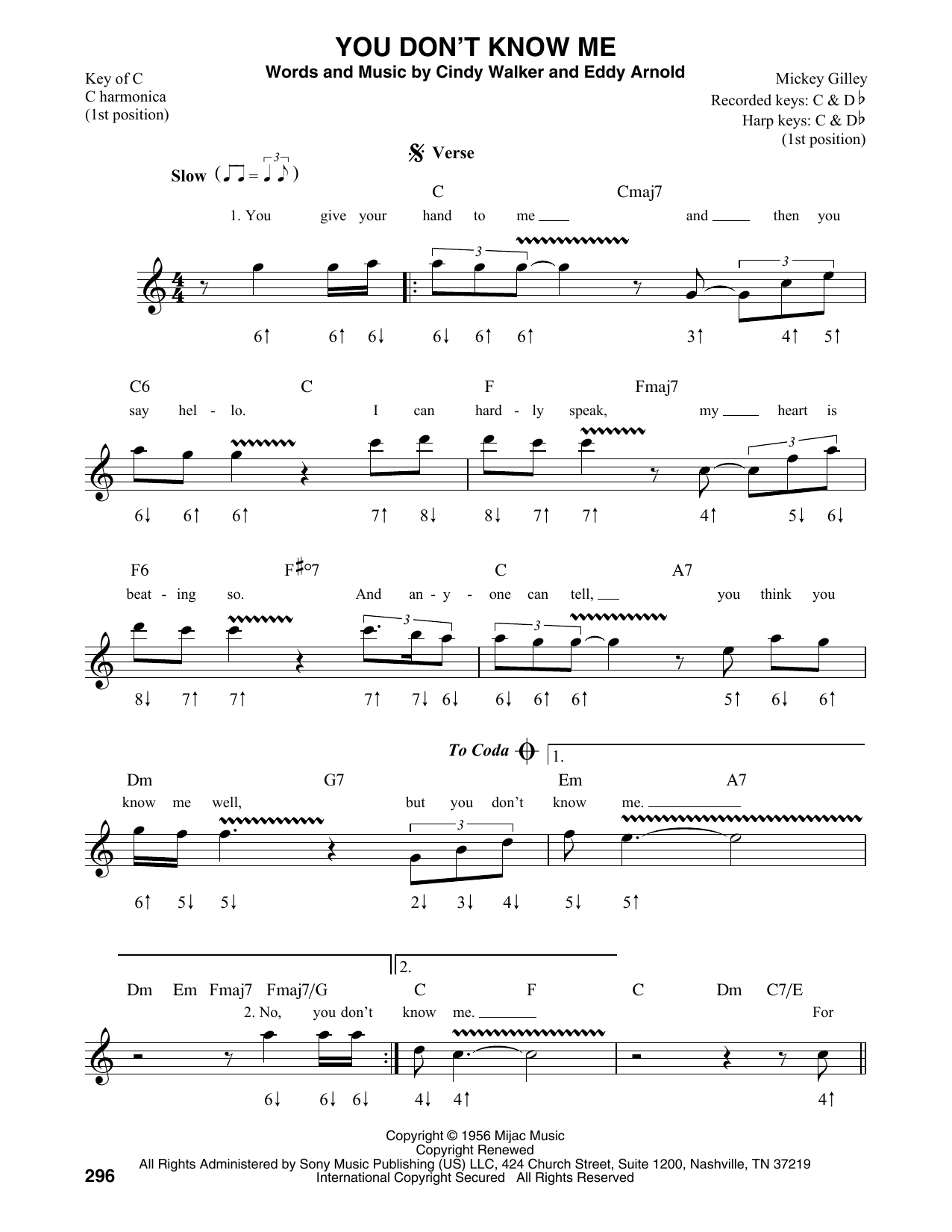 Product gallery: Page 1 of 1 You Don't Know Me, Ray Charles