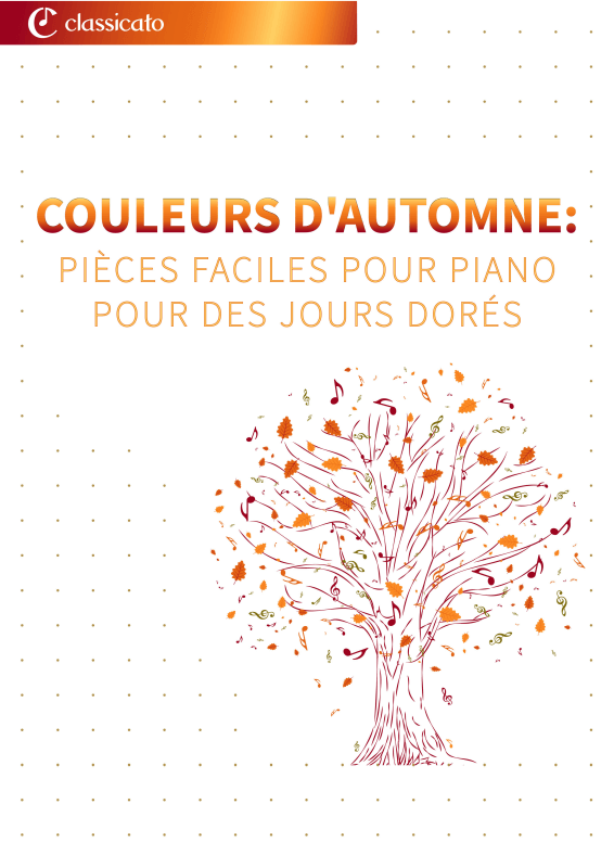Produktbild zu: Couleurs d´automne - Pièces faciles pour piano pour des jours dorés