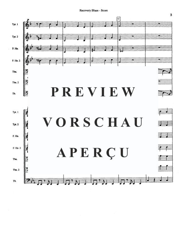 Produktgalerie: Seite 5 von 11 Recovery Blues, , Blechbläser Quintett