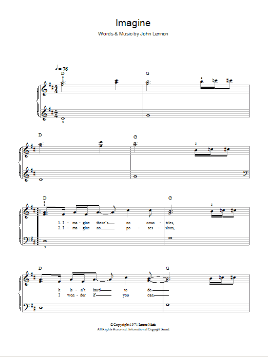 Produktgalerie: Seite 1 von 1 Imagine, Glee Cast, Klavier