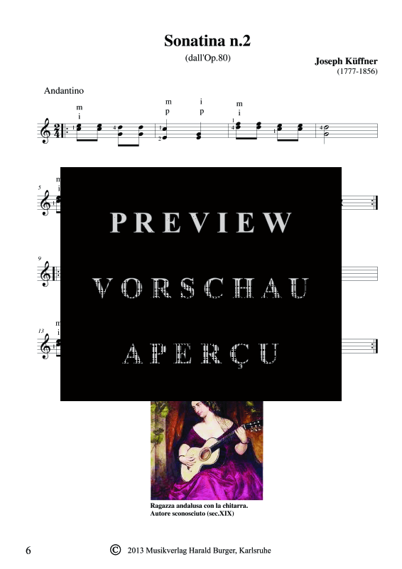 Produktgalerie: Seite 9 von 11 50 Easy Guitar Pieces of the 19th century, , Gitarre Solo