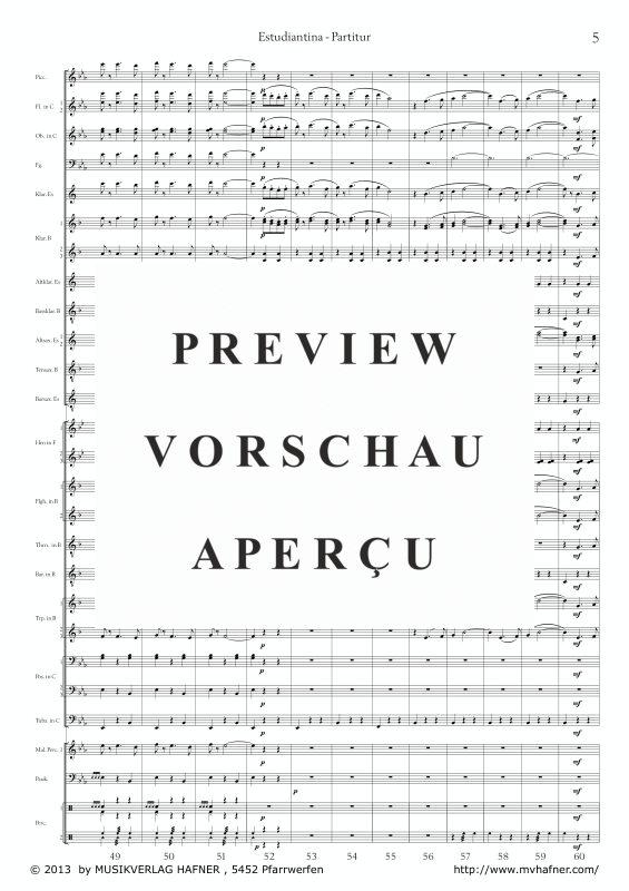 Product gallery: Page 10 of 11 Estudiantina, , (large wind orchestra)