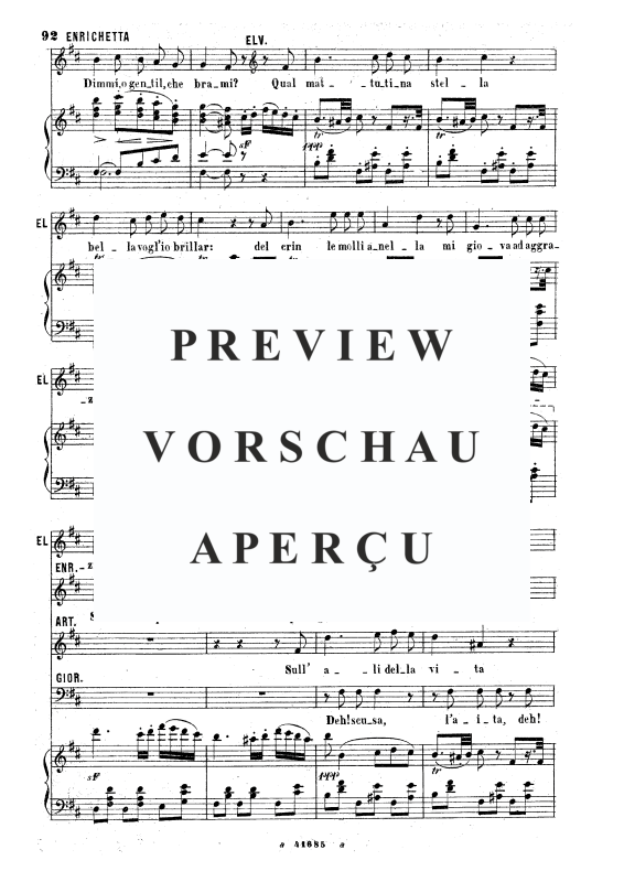 Produktgalerie: Seite 7 von 11 Son vergin vezzosa, , Gesang und Klavier