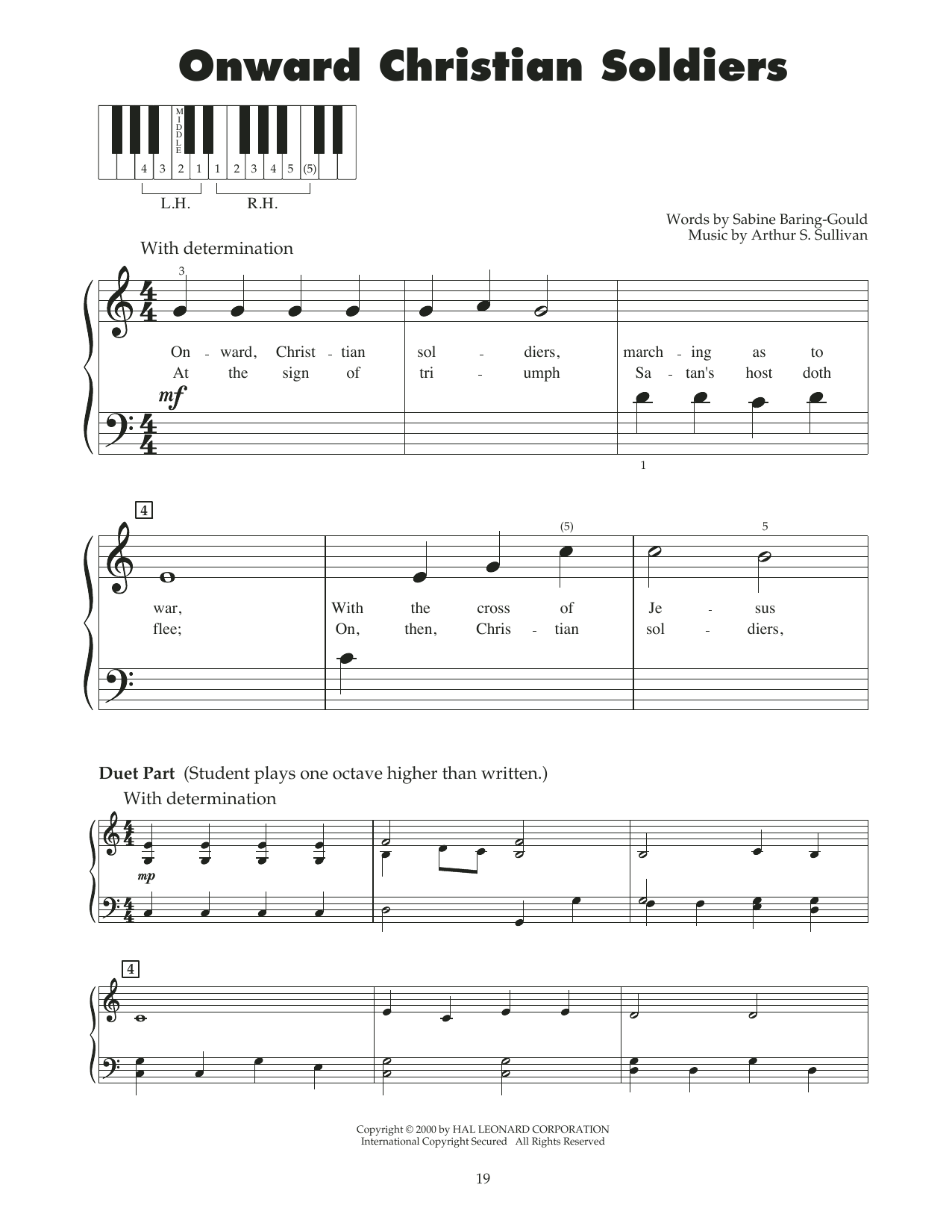 Product gallery: Page 1 of 1 Onward, Christian Soldiers (arr. Carol Klose), Sabine Baring-Gould