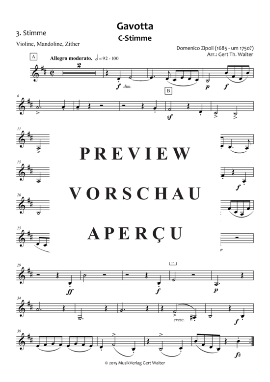 Produktgalerie: Seite 17 von 21 Gavotta , , (Quintett flexible Besetzung)