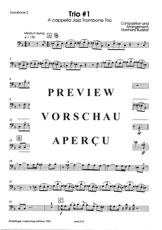 Product gallery: Page 8 of 11 Trio #1 , , (3x trombones)