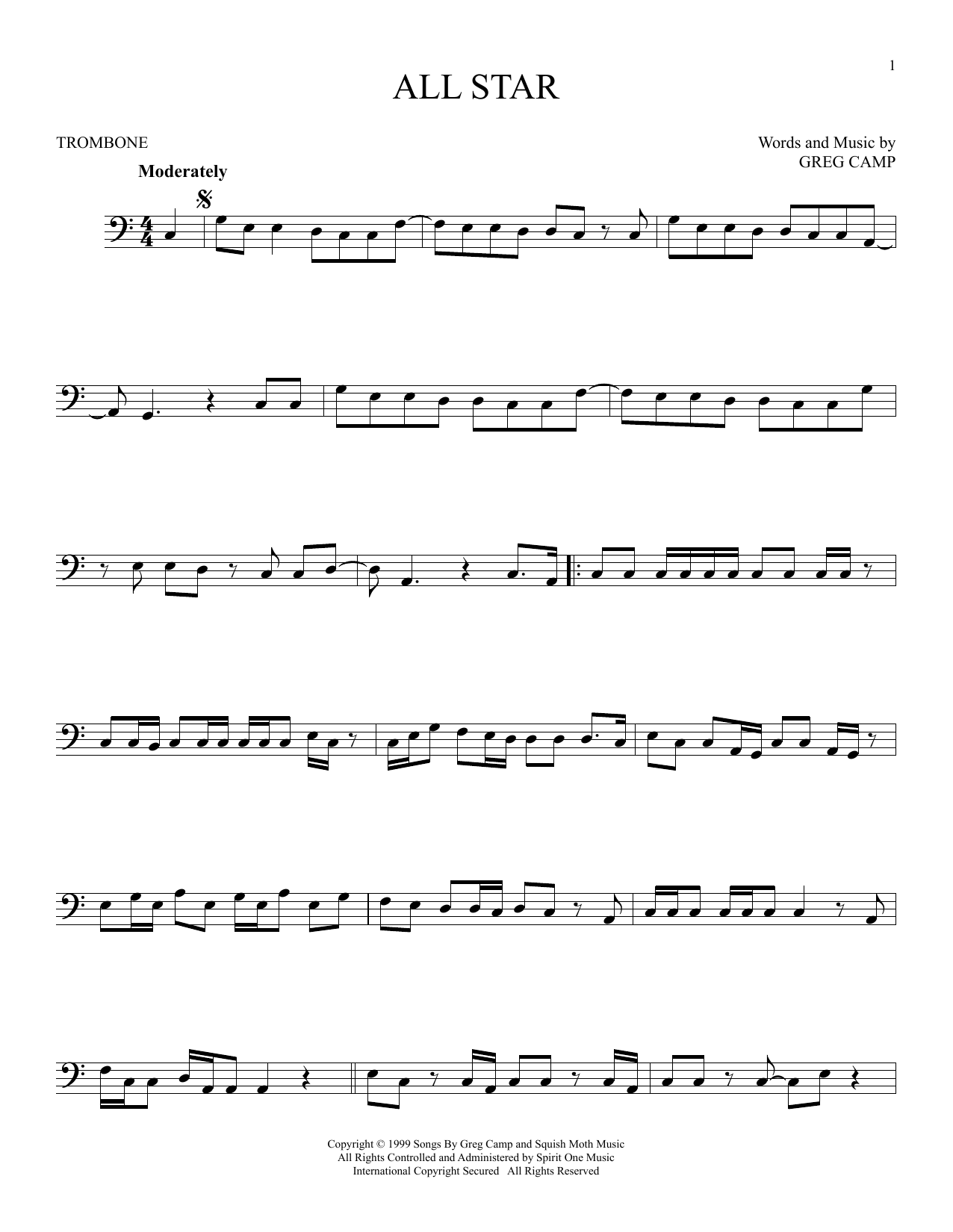 Product gallery: Page 1 of 1 All Star, Smash Mouth