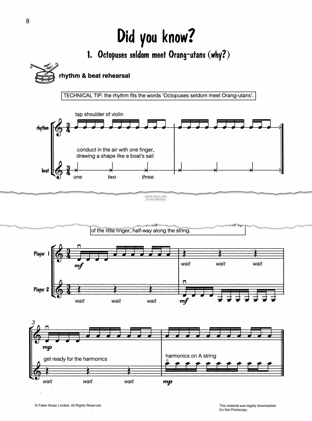 Produktgalerie: Seite 1 von 1 Did You Know?, Mary Cohen, Violine