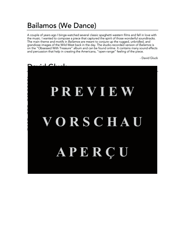 Product gallery: Page 4 of 11 Bailamos (We Dance), , (Trombone quartet)