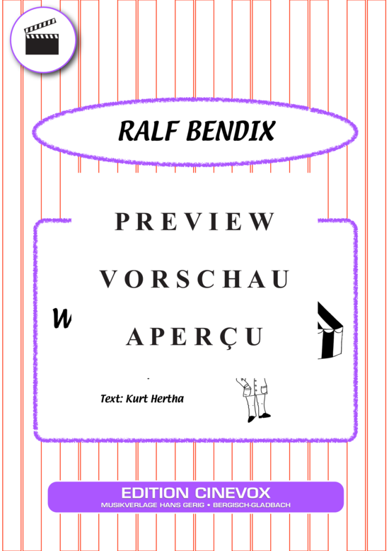 Produktgalerie: Seite 2 von 11 Die grosse Nummer wird gemacht , Bendix, Ralf, (Melodie-Stimmen in C/B/Es)