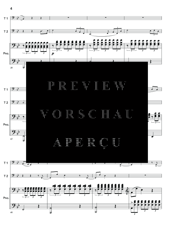 Produktgalerie: Seite 8 von 11 Der Hirt auf dem Felsen , , (Trio 2x Tuba + Klavier)