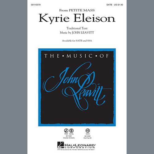 cover: Kyrie Eleison (from Petite Mass), John Leavitt, Chor