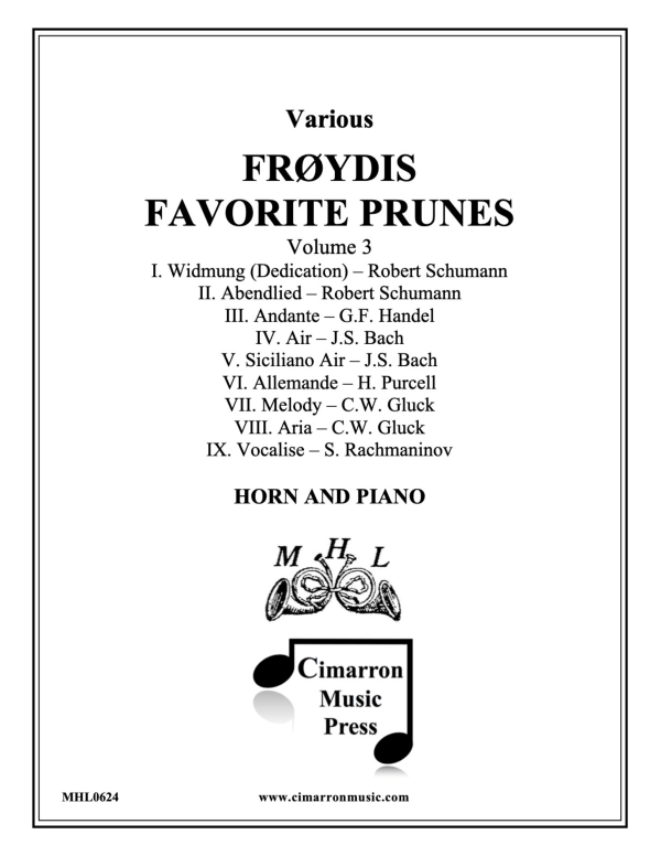Produktbild zu: Frøydis' Favorite Prunes, Vol. IIIVarious