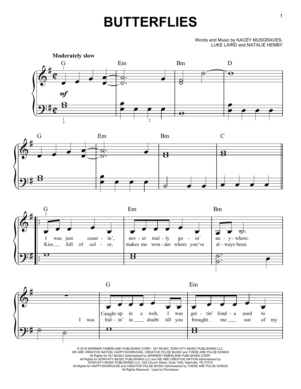 Produktbild zu: Butterflies