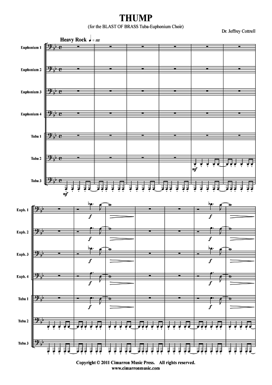 Product picture to: Thump Jeff Cottrell