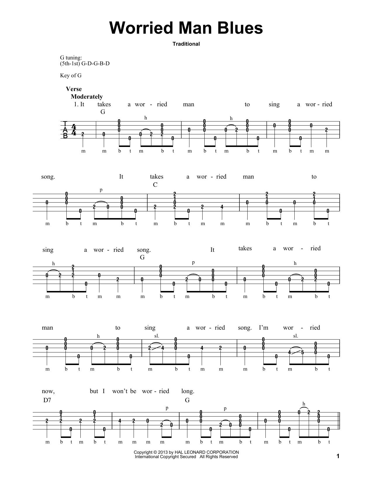 Produktgalerie: Seite 1 von 1 Worried Man Blues, Michael Miles, Banjo