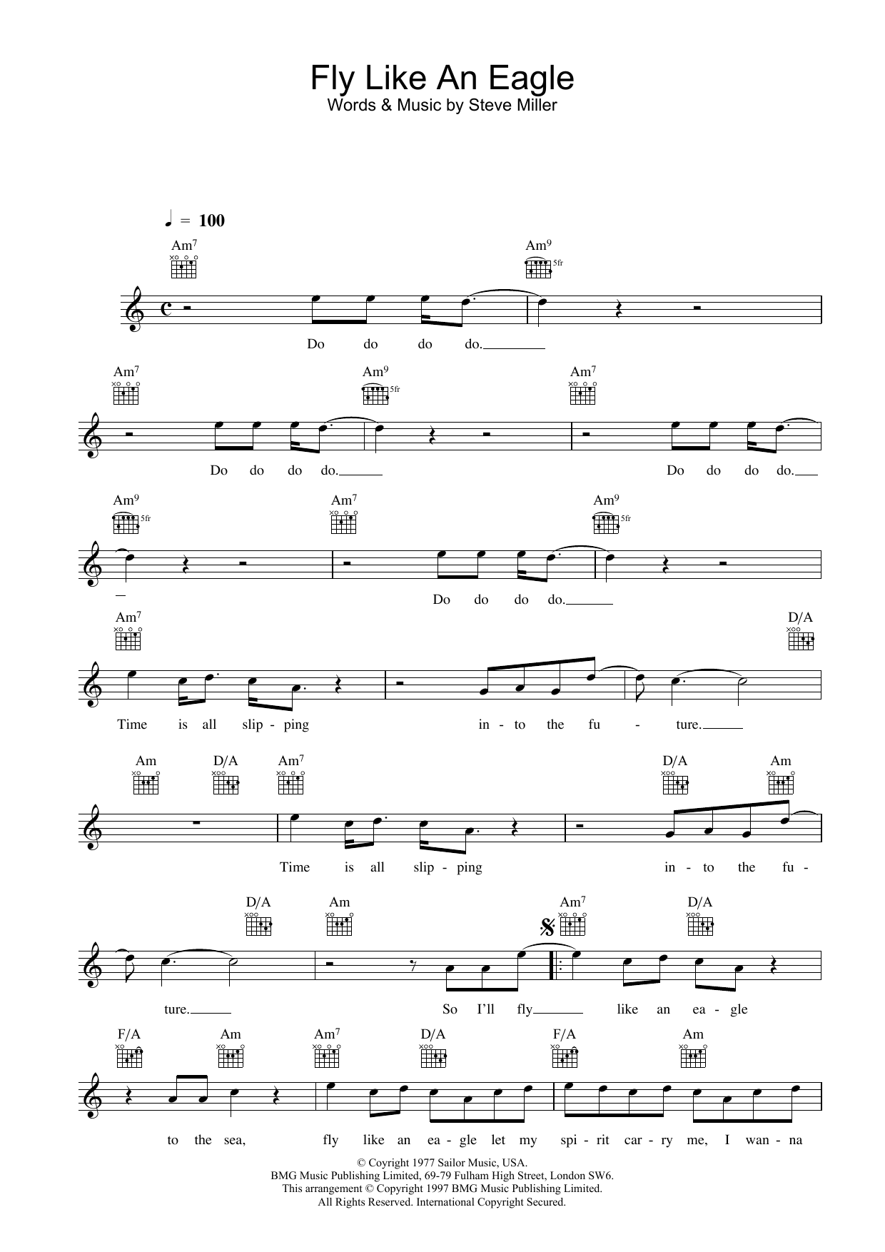 Produktgalerie: Seite 1 von 1 Fly Like An Eagle, The Steve Miller Band, Melodieinstrument