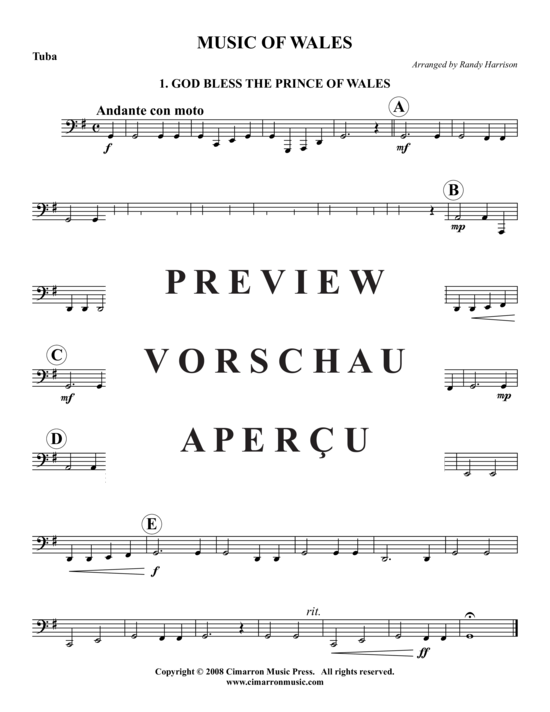 Produktgalerie: Seite 15 von 16 Music of Wales , , (Blechbläserquintett)