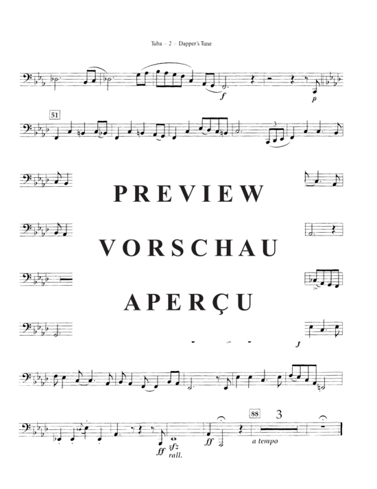 Product gallery: Page 12 of 12 Dapper´s Tune , , (Tuba + Keyboard + opt. Banjo)
