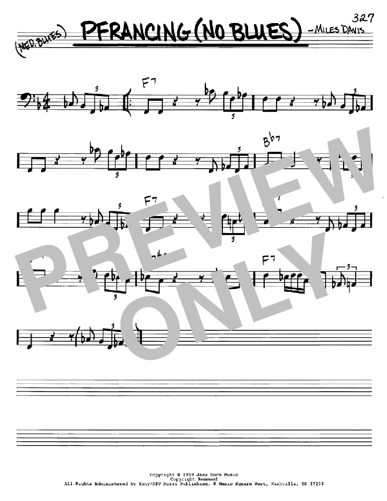 Produktbild zu: Pfrancing (No Blues)