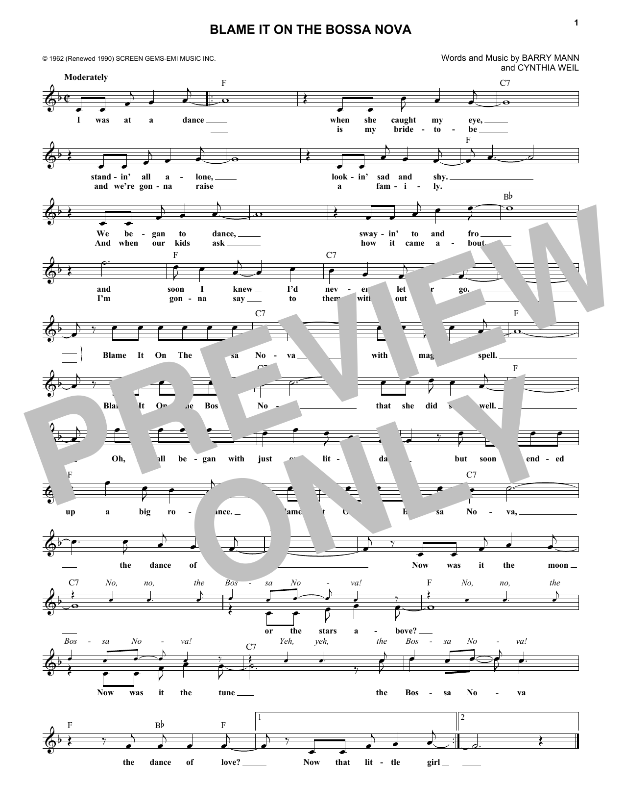 Product picture to: Blame It On The Bossa Nova