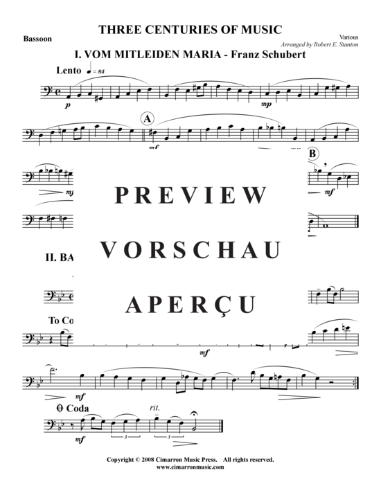 Product gallery: Page 5 of 10 Three Centuries of Music , , (oboe, English horn, bassoon)