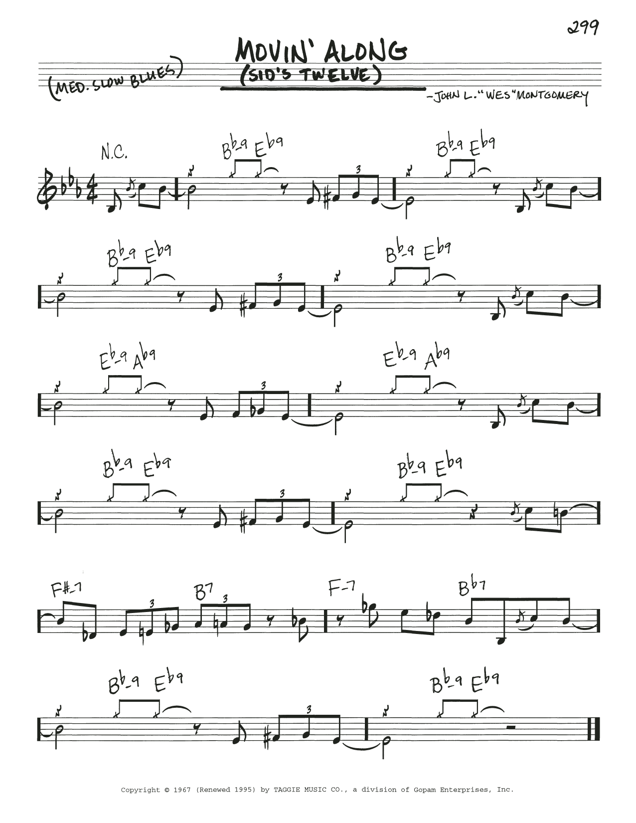 Produktbild zu: Movin' Along (Sid's Twelve)