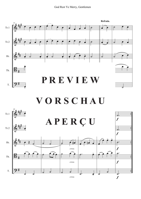 Produktgalerie: Seite 3 von 3 God Rest Ye Merry, Gentlemen , , (Blechbläserquintett)