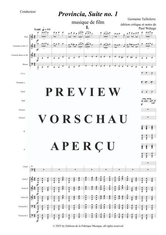 Produktgalerie: Seite 8 von 11 Provincia - Suite no. 1, , Orchester