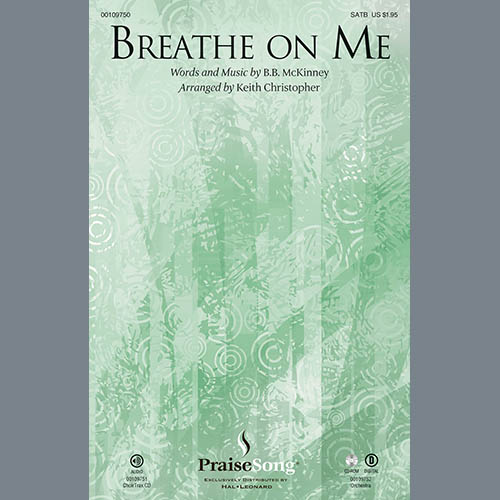 cover: Breathe On Me, Keith Christopher, Chor
