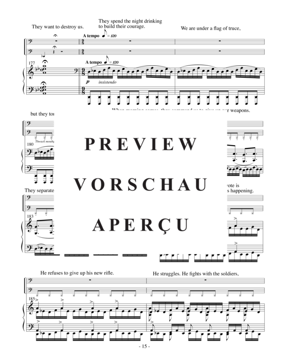 Produktgalerie: Seite 21 von 21 Requiem for Wounded Knee , , (2x Tuba + Klavier + Erzähler)
