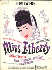cover: Homework (from 'Miss Liberty'), Irving Berlin, Gesang, Gitarre, Klavier