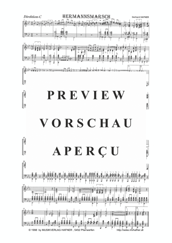 gallery: Hermannsmarsch, , (large wind orchestra)